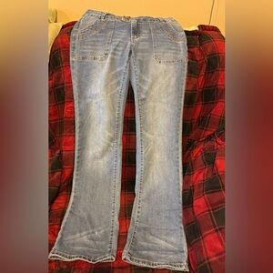 Almost Famous Light Blue Flare Jeans